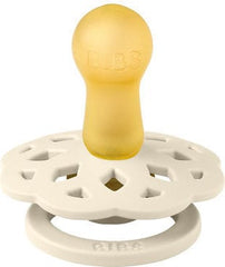 BIBS Πιπίλες Bibs Πιπίλες Καουτσούκ για 0-6 μηνών Boheme Ivory / Blossom 2τμχ