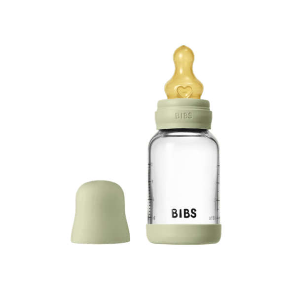 BIBS Μπιμπερό / Αξεσουάρ Bibs Γυάλινο Μπιμπερό 120ml latex sage 5019250