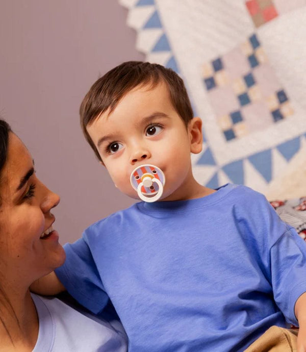 BIBS Πιπίλες Bibs Πιπίλες Καουτσούκ 6-18m Pin – Ivory Hush Mix