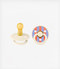 BIBS Πιπίλες Bibs Πιπίλες Καουτσούκ 6-18m Pin – Ivory Hush Mix