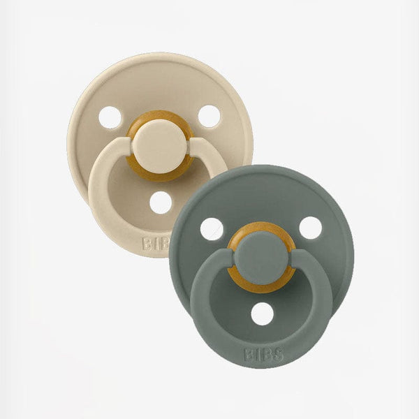 BIBS Πιπίλες Bibs Πιπίλες Καουτσούκ 6-18m Vanilla/Pine 2τμχ