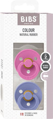 BIBS Πιπίλες Bibs Πιπίλες Καουτσούκ Bubblegum-Peri για 6-18 μηνών 2τμχ
