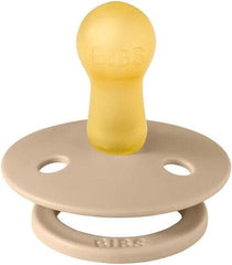 BIBS Πιπίλες Bibs Πιπίλες Καουτσούκ Colour Round Taupe / Scuba Πολύχρωμο για 0+ μηνών 2τμχ