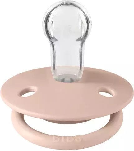 BIBS Πιπίλες Bibs Πιπίλες Σιλικόνης De Lux 0-36m 2τμχ - Woodchuck/Blush