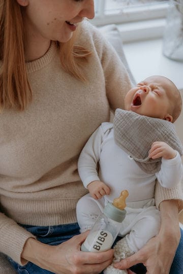 BIBS Μπιμπερό / Αξεσουάρ Bibs Ολοκληρωμένο Σετ Γυάλινο Μπιμπερό Latex Sage 225ml