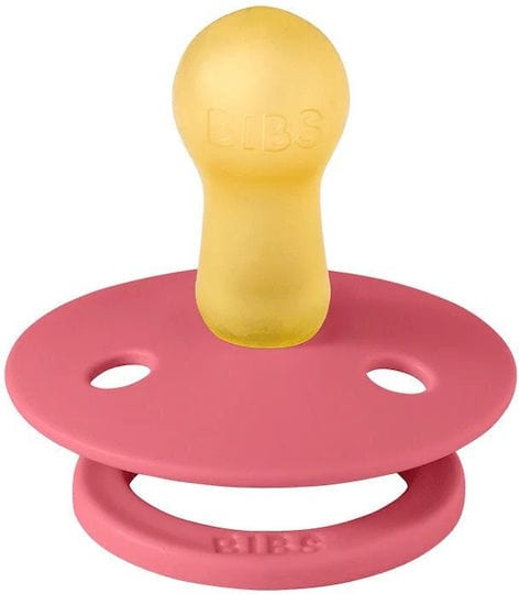 BIBS Πιπίλες Bibs Πιπίλες Καουτσούκ No2 Dusty Pink/Coral 6-18 μηνών