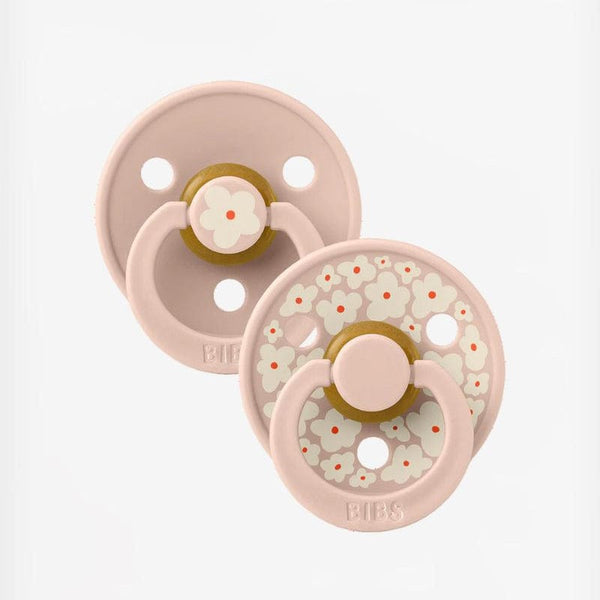 BIBS Πιπίλες Bibs Πιπίλες Καουτσούκ Studio 0-6m Pack Jasmine – Blush Mix 2τμχ