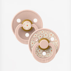 BIBS Πιπίλες Bibs Πιπίλες Καουτσούκ Studio 0-6m Pack Jasmine – Blush Mix 2τμχ