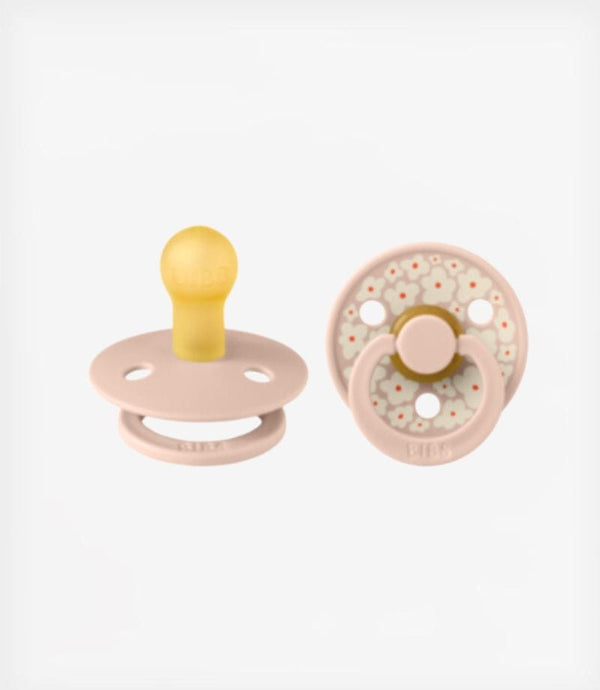 BIBS Πιπίλες Bibs Πιπίλες Καουτσούκ Studio 0-6m Pack Jasmine – Blush Mix 2τμχ