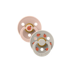 BIBS Πιπίλες Bibs Πιπίλες Καουτσουκ Studio Collection No2 6-18m – Ladybug/Blush Mix 2τμχ.