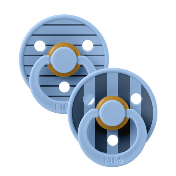 BIBS Πιπίλες Bibs Πιπίλες Studio Colour 2τεμ No1 Pin Sky Blue Mix 11015101