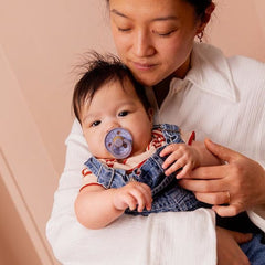 BIBS Πιπίλες Bibs Πιπίλες Καουτσούκ Studio Colour No1 Jasmine & Ivory Mix για 0-6 μηνών 2τμχ