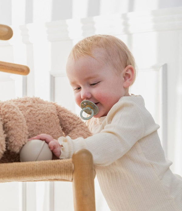 BIBS Πιπίλες Bibs x Liberty Πιπίλες Καουτσούκ 6-18m Eloise – Sage Mix 2τμχ