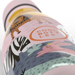 COOL BOTTLES Βρεφικά & Παιδικά Ποτηράκια COOL BOTTLES. Ανοξείδωτο μπουκάλι Άγρια ζώα 260ml