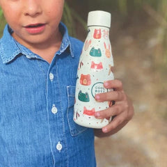 COOL BOTTLES Βρεφικά & Παιδικά Ποτηράκια COOL BOTTLES. Ανοξείδωτο μπουκάλι Ζωάκια 260ml