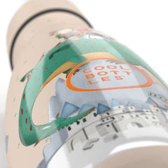 COOL BOTTLES Βρεφικά & Παιδικά Ποτηράκια COOL BOTTLES. Ανοξείδωτο μπουκάλι Δράκος 350ml