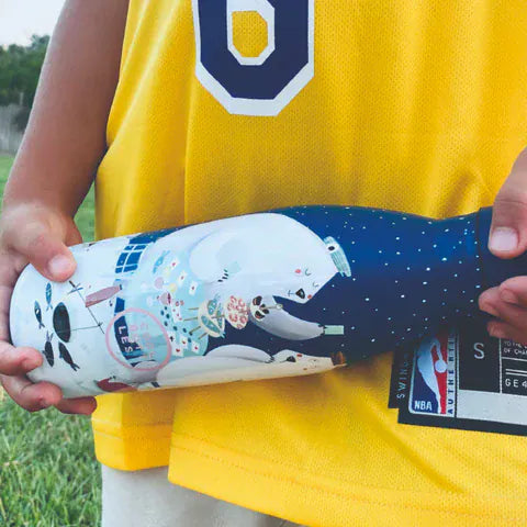 COOL BOTTLES Βρεφικά & Παιδικά Ποτηράκια COOL BOTTLES. Ανοξείδωτο μπουκάλι Πολική Αρκούδα 350ml