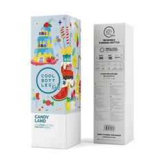 COOL BOTTLES Βρεφικά & Παιδικά Ποτηράκια COOL BOTTLES. Ανοξείδωτο μπουκάλι Ζαχαρωτά 350ml