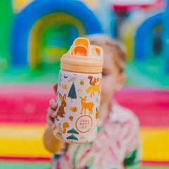 COOL BOTTLES Βρεφικά & Παιδικά Ποτηράκια COOL BOTTLES. Ανοξείδωτο παιδικό παγούρι Φίλοι του Δάσους 350ml