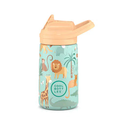 COOL BOTTLES Βρεφικά & Παιδικά Ποτηράκια COOL BOTTLES. Ανοξείδωτο παιδικό παγούρι Άγρια Παρέα 350ml