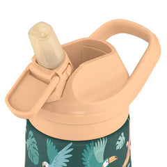 COOL BOTTLES Βρεφικά & Παιδικά Ποτηράκια COOL BOTTLES. Ανοξείδωτο παιδικό παγούρι Τροπικό Δάσος 350ml