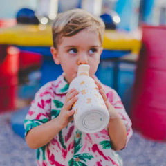 COOL BOTTLES Βρεφικά & Παιδικά Ποτηράκια COOL BOTTLES. Ανοξείδωτο παιδικό παγούρι Γατούλες 350ml