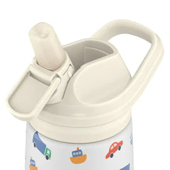 COOL BOTTLES Βρεφικά & Παιδικά Ποτηράκια COOL BOTTLES. Ανοξείδωτο παιδικό παγούρι Μικρές Ρόδες 350ml