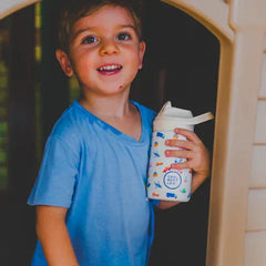 COOL BOTTLES Βρεφικά & Παιδικά Ποτηράκια COOL BOTTLES. Ανοξείδωτο παιδικό παγούρι Μικρές Ρόδες 350ml