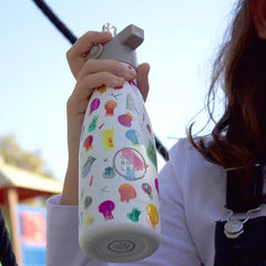 COOL BOTTLES Βρεφικά & Παιδικά Ποτηράκια COOL BOTTLES. Ανοξείδωτο παιδικό μπουκάλι Crazy Skulls 260ml
