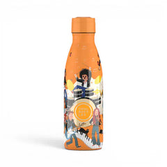 COOL BOTTLES Βρεφικά & Παιδικά Ποτηράκια COOL BOTTLES. Ανοξείδωτο παιδικό μπουκάλι Music Beat 350ml