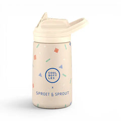 COOL BOTTLES Βρεφικά & Παιδικά Ποτηράκια COOL BOTTLES. Ανοξείδωτο παιδικό παγούρι Sprinkles Land 350ml