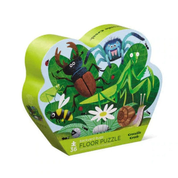 CROCODILE CREEK Ζωγραφική - Καλλιτεχνικά - Παζλ CROCODILE CREEK. Παζλ δαπέδου 36 κομματιών Έντομα του κήπου