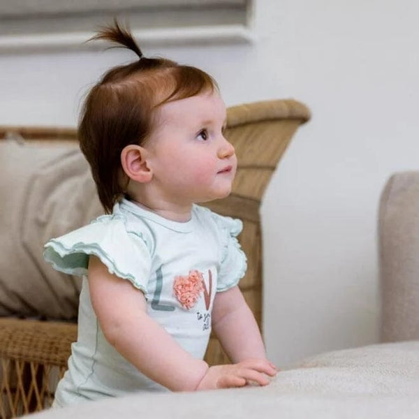 Dirkje Μπλουζάκι Dirkje Μπλούζα κοντομάνικη μέντα Love