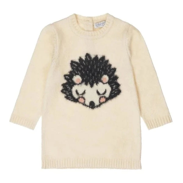 Dirkje φόρεμα 68 (6μ) Dirkje Φόρεμα εκρού με σκαντζόχοιρο