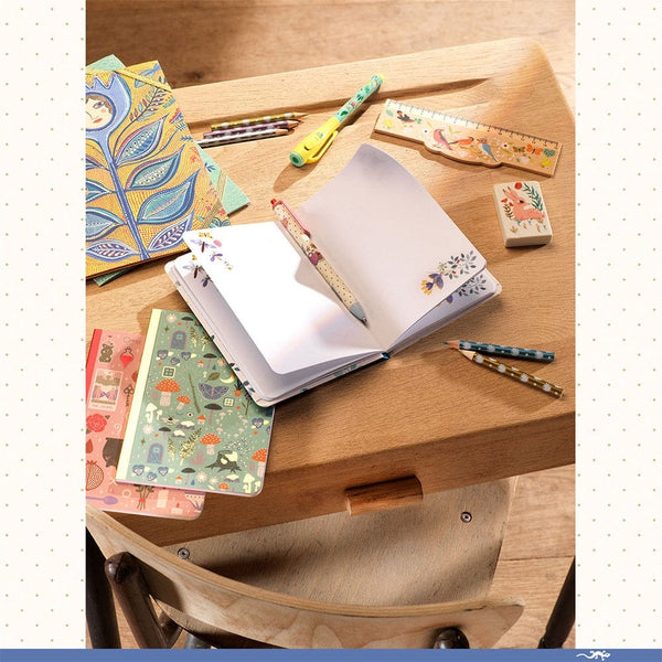 Djeco Ζωγραφική - Καλλιτεχνικά - Παζλ Djeco Μίνι Ξυλομπογιές 10 μεταλλικά χρώματα Chichi - FSC MIX