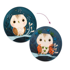 Djeco Ζωγραφική - Καλλιτεχνικά - Παζλ Djeco μαθαίνω να ράβω "Σκιουράκι"