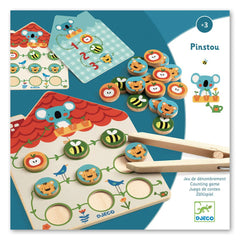 Djeco Παιχνίδια Δραστηριοτήτων Djeco Εκπαιδευτικό παιχνίδι αρίθμησης Το σπιτάκι