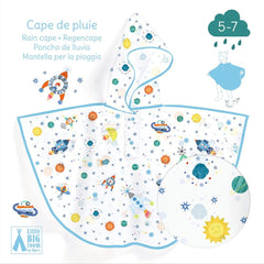 Djeco Αξεσούαρ Djeco Αδιάβροχη κάπα "Διάστημα"