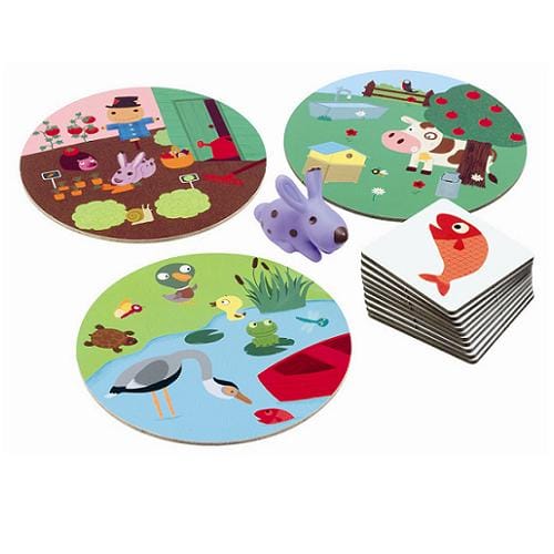 Djeco Επιτραπέζια Παιχνίδια Djeco Επιτραπέζιο το περιβάλλον των ζώων