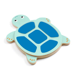 Djeco Ζωγραφική - Καλλιτεχνικά - Παζλ Djeco Χειροτεχνία με πλαστοζυμαράκι Χελωνάκι