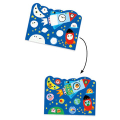 Djeco Διάφορα Ζωγραφικής Djeco Ζωγραφίζω με μαρκαδόρο με νερό Αεροπλανάκια