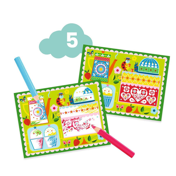 Djeco Ζωγραφική - Καλλιτεχνικά - Παζλ Djeco Σετ καλλιτεχνικών & δημιουργικής απασχόλησης "Γατούλα"