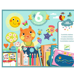 Djeco Ζωγραφική - Καλλιτεχνικά - Παζλ Djeco Σετ καλλιτεχνικών & δημιουργικής απασχόλησης "Γατούλα"