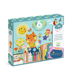 Djeco Ζωγραφική - Καλλιτεχνικά - Παζλ Djeco Σετ καλλιτεχνικών & δημιουργικής απασχόλησης "Γατούλα"