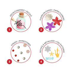 Djeco Ζωγραφική - Καλλιτεχνικά - Παζλ Djeco σετ καλλιτεχνικών & δημιουργικής απασχόλησης "Καρυοθραύστης"