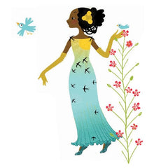 Djeco Ζωγραφική - Καλλιτεχνικά - Παζλ Djeco Ντύνω με αυτοκόλλητα γυναίκες με φορέματα εποχής