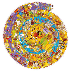 Djeco Ζωγραφική - Καλλιτεχνικά - Παζλ Djeco Παζλ παρατήρησης Η ιστορία της εξέλιξης του ανθρώπου 350 τεμ. - FSC MIX