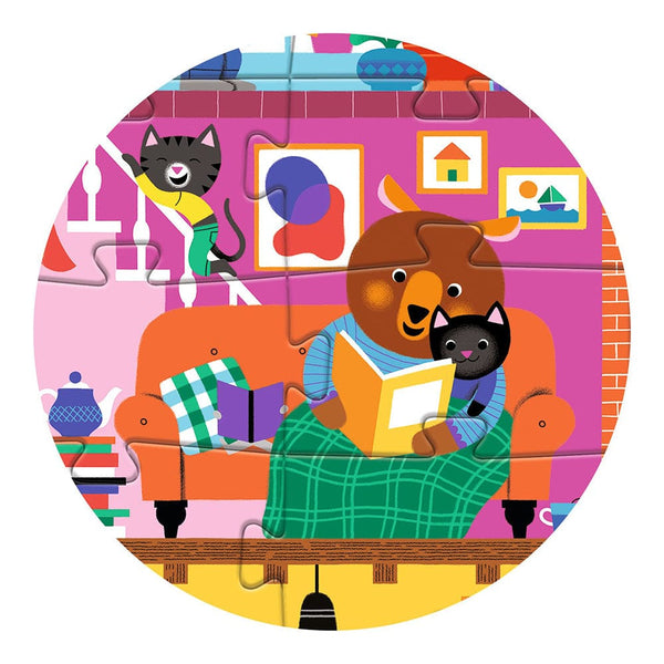 Djeco Ζωγραφική - Καλλιτεχνικά - Παζλ Djeco Παζλ γίγας "Σπίτι" 36 τεμ. - 86.5εκ.