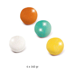 Djeco Ζωγραφική - Καλλιτεχνικά - Παζλ Djeco 4 Πλαστοζυμαράκια κατασκευής μοντέλων air dry Γκλίτερ