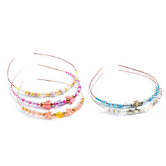 Djeco Ζωγραφική - Καλλιτεχνικά - Παζλ Djeco Κατασκευή κοσμημάτων Διακοσμώ στέκα με χάντρες 5τμχ